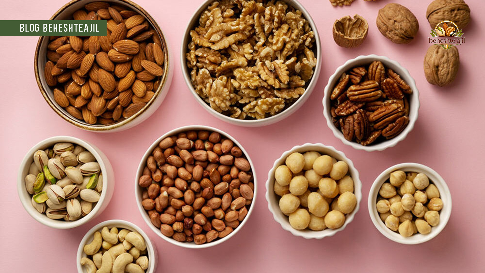 آجیل شامل چه چیزهایی می شود؟