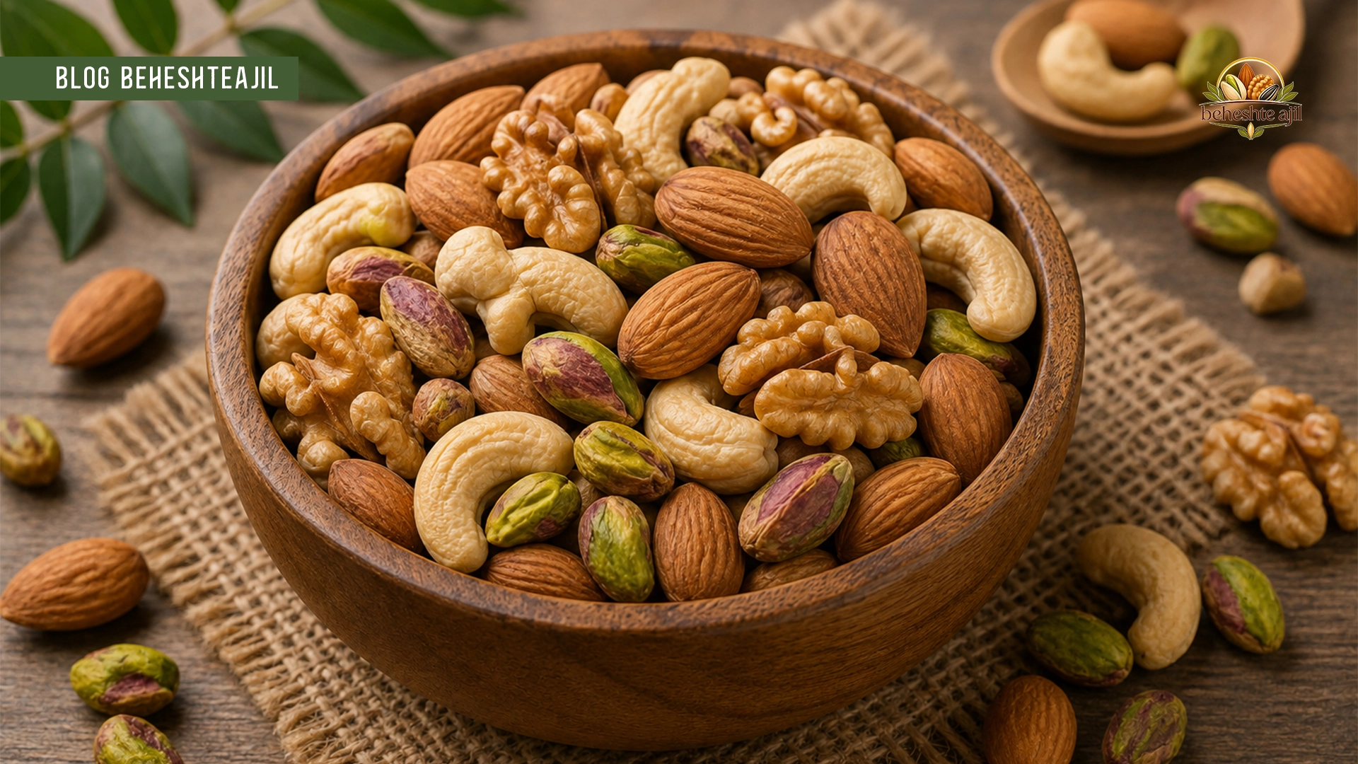 خواص آجیل چهار مغز برای زنان چیست؟